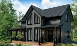 Проекты каркасных домов с террасой от 3610 рублей | Строй-Пшр